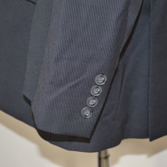Calvin Klein 44R Sport Coat Blazer Suit Jacket - Picture 4 of 8